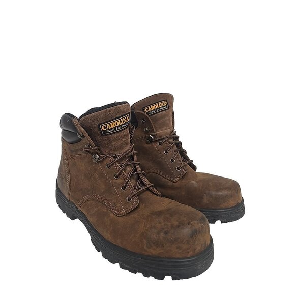 Carolina Other - Carolina Men's Brown CA3526 Steel Toe Waterproof Slip-Resistant Boot Brown 12D